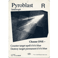 Pyroblast - Secret Lair: The Zeta Set Thumb Nail