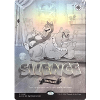 Silence (Black and White) - Secret Lair Thumb Nail