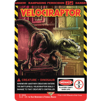 Velociraptor (Rampaging Ferocidon) - Secret Lair Thumb Nail