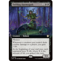 Defiling Daemogoth - Secrets of Strixhaven Commander Variants Thumb Nail