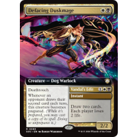 Defacing Duskmage - Secrets of Strixhaven Commander Variants Thumb Nail