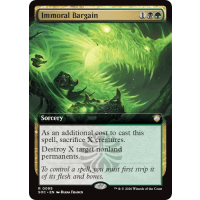 Immoral Bargain - Secrets of Strixhaven Commander Variants Thumb Nail