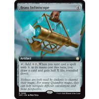 Brass Infiniscope - Secrets of Strixhaven Commander Variants Thumb Nail
