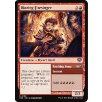 Blazing Firesinger - Secrets of Strixhaven Thumb Nail