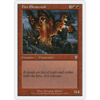 Fire Elemental - Seventh Edition Thumb Nail