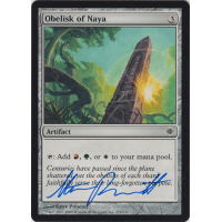 Obelisk of Naya Signed by Steve Prescott - Shards of Alara Thumb Nail