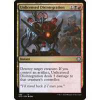 Unlicensed Disintegration - Starter Commander Decks Thumb Nail