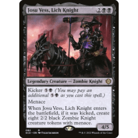 Josu Vess, Lich Knight - Starter Commander Decks Thumb Nail