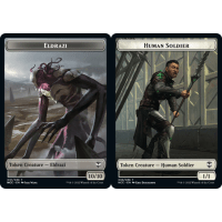 Eldrazi // Human Soldier (Token) - Streets of New Capenna: Commander Thumb Nail