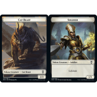 Cat Beast // Soldier (Token) - Streets of New Capenna: Commander Thumb Nail