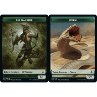 Elf Warrior // Wurm (Token) - Streets of New Capenna: Commander Thumb Nail