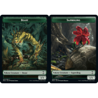 Beast // Saproling (Token) - Streets of New Capenna: Commander Thumb Nail