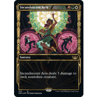 Incandescent Aria (Foil-Gilded) - Streets of New Capenna: Variants Thumb Nail