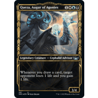 Queza, Augur of Agonies (Foil-Gilded) - Streets of New Capenna: Variants Thumb Nail