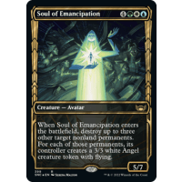 Soul of Emancipation (Foil-Gilded) - Streets of New Capenna: Variants Thumb Nail