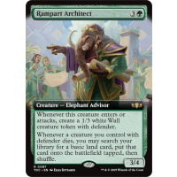 Rampart Architect - Tarkir: Dragonstorm Commander Variants Thumb Nail