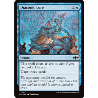 Draconic Lore - Tarkir: Dragonstorm Commander Thumb Nail