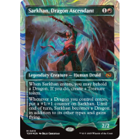 Sarkhan, Dragon Ascendant (Halo Foil) - Tarkir: Dragonstorm Variants Thumb Nail