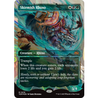 Skirmish Rhino (Halo Foil) - Tarkir: Dragonstorm Variants Thumb Nail