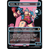 Krang, the All-Powerful (Pixel Art Surge Foil) - Teenage Mutant Ninja Turtles Commander Variants Thumb Nail