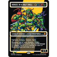 Heroes in a Half Shell (Pixel Art Surge Foil) - Teenage Mutant Ninja Turtles Commander Variants Thumb Nail