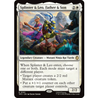 Splinter & Leo, Father & Son - Teenage Mutant Ninja Turtles Commander Thumb Nail