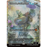 Leonardo, Cutting Edge (Fracture Foil) - Teenage Mutant Ninja Turtles Variants Thumb Nail