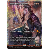 Casey Jones, Vigilante (Fracture Foil) - Teenage Mutant Ninja Turtles Variants Thumb Nail