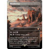 Deserted Temple (Weathertop) [Surge Foil] - The Lord of the Rings: Tales of Middle-earth - Commander Variants Thumb Nail