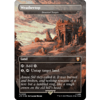 Weathertop (Deserted Temple) [Surge Foil] - The Lord of the Rings: Tales of Middle-earth - Commander Variants Thumb Nail