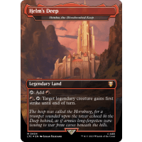 Helm's Deep (Shinka, the Bloodsoaked Keep) [Surge Foil] - The Lord of the Rings: Tales of Middle-earth - Commander Variants Thumb Nail