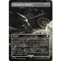 Courageous Resolve (Surge Foil) - The Lord of the Rings: Tales of Middle-earth - Commander Variants Thumb Nail