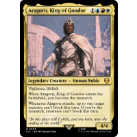 Aragorn, King of Gondor Art Card [The Lord of the Rings: Tales of  Middle-earth Art Series]