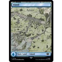 Island (Surge Foil) - The Lord of the Rings: Tales of Middle-earth: Variants Thumb Nail