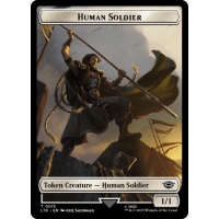 Human Soldier (Surge Foil Token) - The Lord of the Rings: Tales of Middle-earth: Variants Thumb Nail