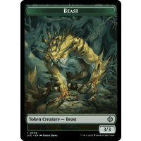 Beast (Token) - The Lost Caverns of Ixalan: Commander Thumb Nail