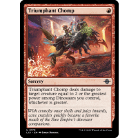 Triumphant Chomp - The Lost Caverns of Ixalan Thumb Nail