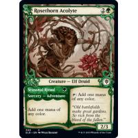 Rosethorn Acolyte - Throne of Eldraine: Variants Thumb Nail
