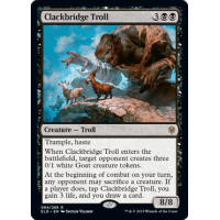 Clackbridge Troll - Throne of Eldraine Thumb Nail