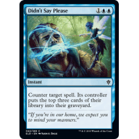 Didn't Say Please - Throne of Eldraine Thumb Nail