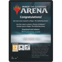 MTG Arena Code Card - Promo Code Card (1 packs) - Throne of Eldraine Thumb Nail