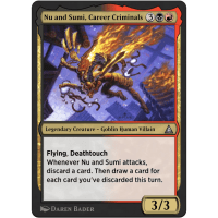 Nu and Sumi, Career Criminals - Through the Omenpaths Thumb Nail