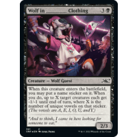 Wolf in _______ Clothing (Galaxy Foil) - Unfinity: Variants Thumb Nail