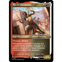 Aya of Alexandria (Foil-Etched) - Universes Beyond: Assassin's Creed Variants Thumb Nail