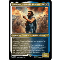 Sokrates, Athenian Teacher (Foil-Etched) - Universes Beyond: Assassin's Creed Variants Thumb Nail
