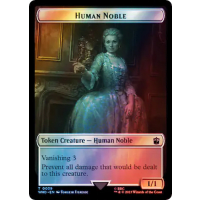 Human Noble (Surge Foil Token) - Universes Beyond: Doctor Who Variants Thumb Nail