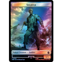 Soldier (Surge Foil Token) - Universes Beyond: Doctor Who Variants Thumb Nail