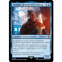 Nardole, Resourceful Cyborg (Surge Foil) - Universes Beyond: Doctor Who Variants Thumb Nail