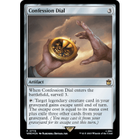 Confession Dial (Surge Foil) - Universes Beyond: Doctor Who Variants Thumb Nail