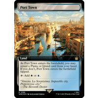 Port Town (Surge Foil) - Universes Beyond: Doctor Who Variants Thumb Nail